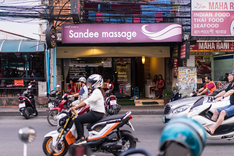 芭提雅街景-massage